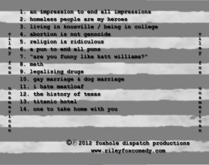 Riley Fox - Unamerican - back Riley Fox - Unamerican - back