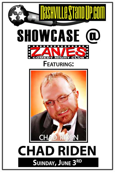 Chad Riden at Zanies June 3, 2012