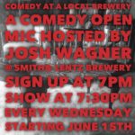 Comedy at a Local Brewery @ Smith & Lentz Brewing - every wednesday