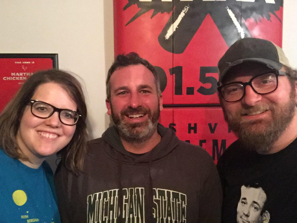 Mary Jay Berger, Ben Sawyer, Chad Riden at WXNA 2/19/2017